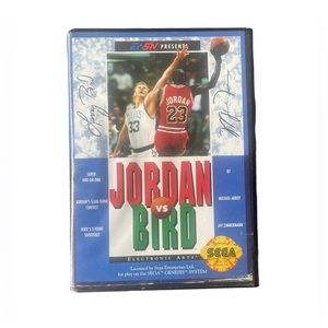 Jordan vs. Bird: Super One-On-One (Sega Genesis, 1992) - Complete Pre- owned
